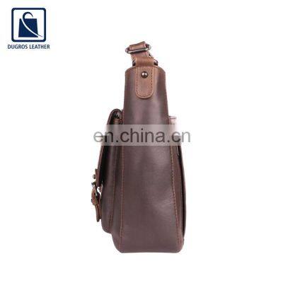 Huge Demand on Top Grade Quality Unique Design Attractive Pattern Stylish Look Leather Men Messenger Bag Supplier photo-4