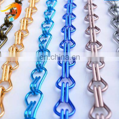 Double Hook Link Anodized Decorative Metal Chain Curtains photo-2
