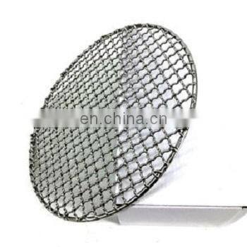 Round stainless steel BBQ grill mesh outdoor barbecue wire mesh