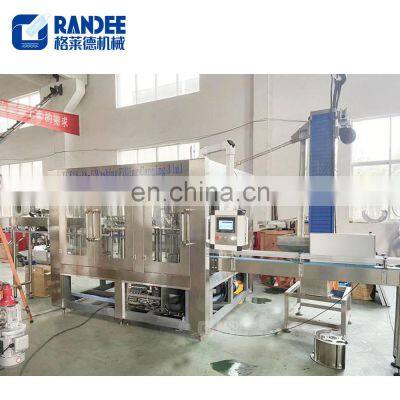 Factory Price Automatic 3 in 1 Bottling Liquid Water Filling Sealing Packing Machine