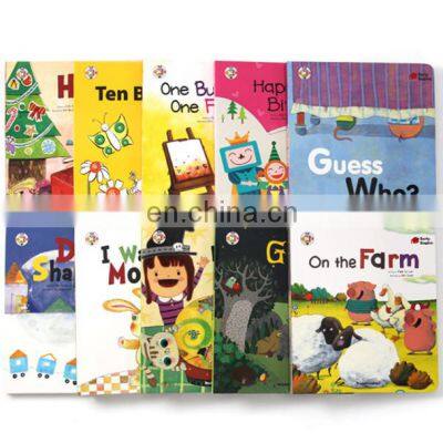 Hot Sell Factory Direct Supply Custom Leaflet Catalogue Print Hard Cover Board Book Printing Board Children Stroy Book On Demand