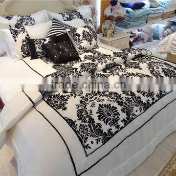 Patchwork Quilted Lace Comforter photo-4