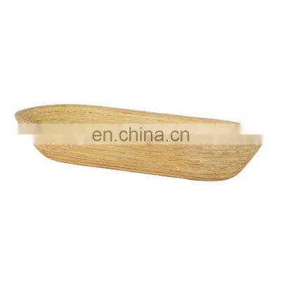 High Quality Eco Friendly Natural Spun Bamboo Bread Bowl, Handmade Fruit Bowls With Custom Lacquer Outside Wholesale