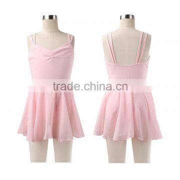 Kids Dancewear Wholesale Dance Wrap Performance Skirts With Shinny Waistband Beijing Plant