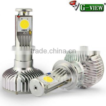 best seller 1800lm led headlight for car : H4 H7 H8 H9 H10 H11 9005 9006 creechip led head light used in car color 6000K 12-24V