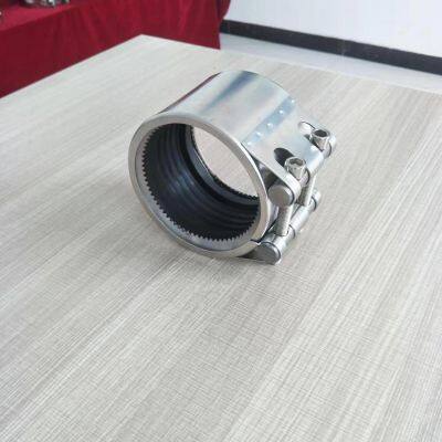 Single Pipe Coupling/Clamp Grip Type Material Stainless Steel SS316+NBR DN150 photo-2