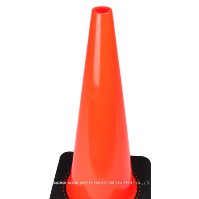 70cm/28′′ Red Color PVC Road Safety Reflective Traffic Cone photo-4