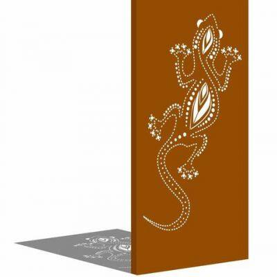 Metal Privacy Screening Which Great for Stopping Neighbours From Invading Your Privacy, Rust Metal Screen