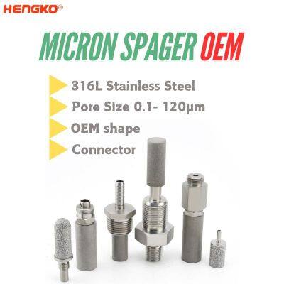 OEM Sintered Porous Metal Stainless Steel 316L Sparger