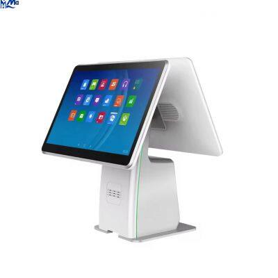 All in One POS 15.6 Inch Touch Screen POS Machine with Printer for Reataurant