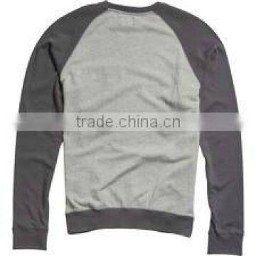 Men's Pullover 100% Cotton Fleece Sweatshirts without Hood