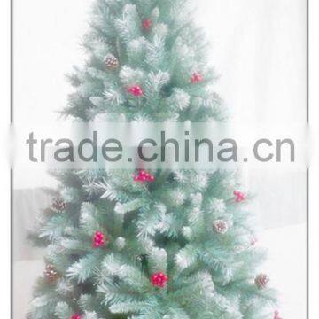 Hot Sale !Red Berries Decoratived PVC Mixed PE TREE For USA Holiday/Christmas Decoration photo-2