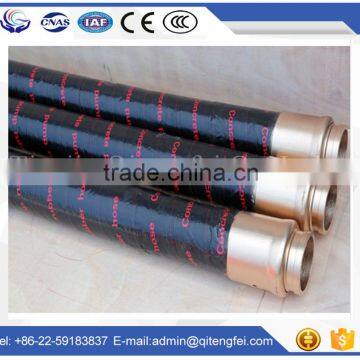 DN125 Concrete Pump Wear Resistant Rubber end Hose 3m