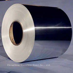 Competitive Price Cold Rolled Grade 304 316L 201 Stainless Steel Coil in Half Copper