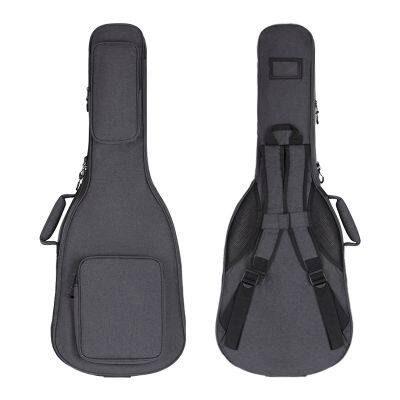 Hot Sale Artiny OEM otisB8-411 41 Inch Guitar Bag (High-Grade Oxford Cloth, 20MM Thick) in Linen Gray with Velvet Liner