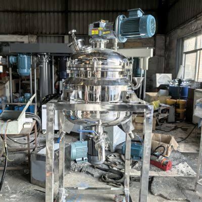 Tanque mezclador de líquidos vertical portátil con agitador de hélice para aplicaciones en laboratorios a pequeña escala y plantas piloto photo-5