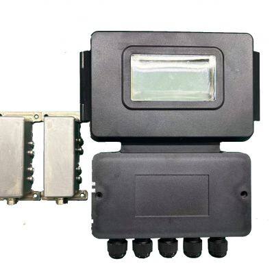 Clamp on ultrasonic flowmeters