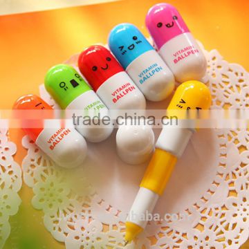 six-color expression capsule pen