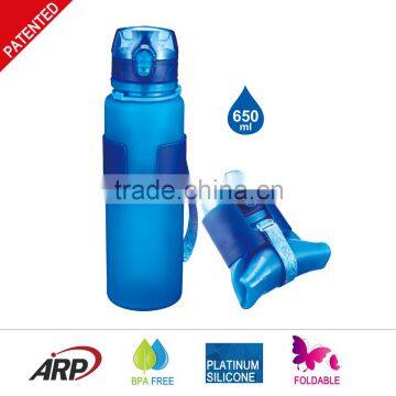 650ml/22oz BPA Free Bottle, Collapsible, Foldable,High Quality Travel Silicone Water Bottle                        
                                                Quality Choice
                                                    Most Popular