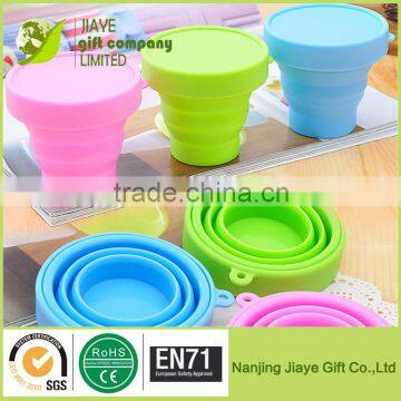 Popular Heat Resistance Silicone Folding Cup,disposable cup