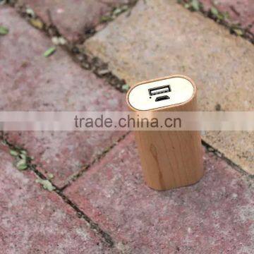 4400mah wooden Power bank