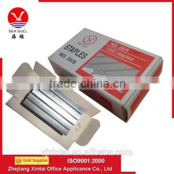 Wholesale 26/6 office staple pins with high quality