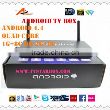 mini szie android set top box with xbmc 4k 3d bluetooth ott tv box android tv box i6plus