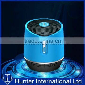 Portable HD Sound Mini Round Bluetooth Speaker