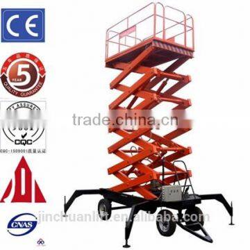 1.35~18m, 0.3 Ton Inground Car Scissors Lift /scissor Car Lift Flush /small Electric Scissor Lift photo-3