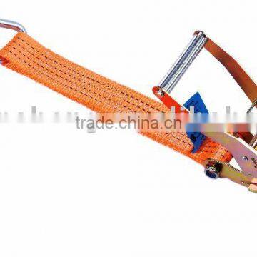 50MM Ratchet strap with double j hook