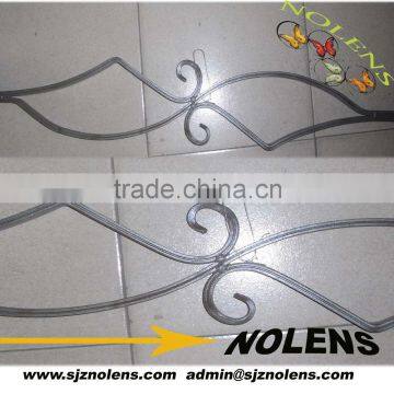 decorative ornamental fence wrought iron baluster