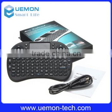 Hot Sale 2.4GHz mini wireless keyboard i8 for laptop usb keyboard