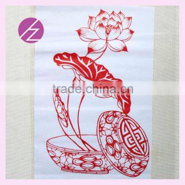 Chinese new year traditional window decor paper-cut christmas gift lovely plant JZ-86