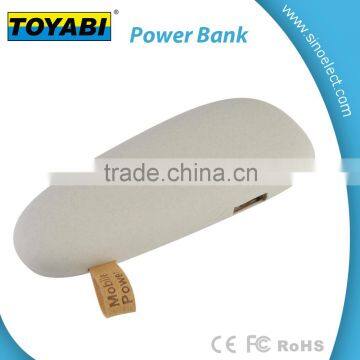 2015 Novelty Anti-scratch Promotional Mini Lovely Stone/rock Power Bank for Samsung and Iphone 6/6plus photo-2