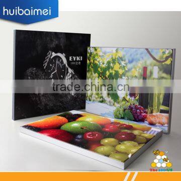 Slim Frameless Backlit LED Illuminated Light Box