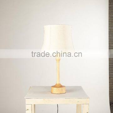 Wooden LED Table Lamp wood LED Table light JK-879-08 2016 Hot sale modern wood lampbody fabric shade table reading lamp