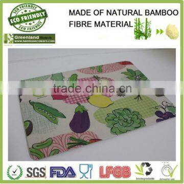 various vegetables designs natural bamboo fibre cutting board                        
                                                Quality Choice