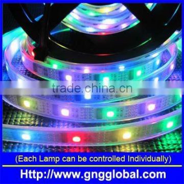 Dream Color Programmed IP67 rgb LED Strip Light with rgb Controller