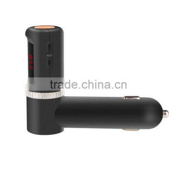 Free Sample BC08 fm Transmitter Bluetooth Handsfree Car Kit MP3 Player USB Car Charger photo-5