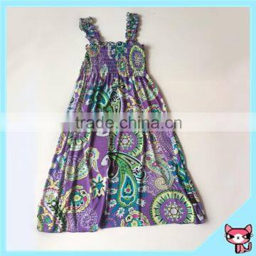 Made in China Floral Printed Lady Special Dress