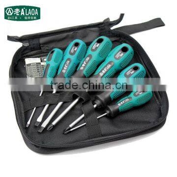 6pcs Cr-V Steel Screwdriver Set Crossed and Slotted Screwdriver photo-6