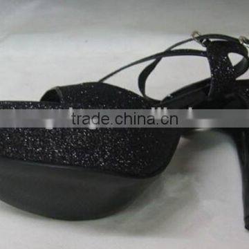 Pvc Sparkle Sheet Imitation Leather as Raw Materials in Making Slippers Shoes Upper