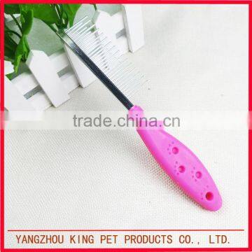 Cheap personalized pet comb pet brush dog grooming brush for thin hair