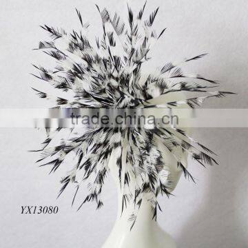 Gorgeous feather fascinator on clip