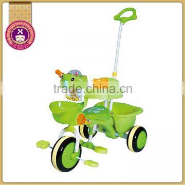 Hot Selling Model Childs Push Along 1 Year Old Toy Trike With Basket