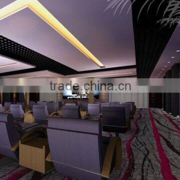 Fireproof Good Axminster Cinema Carpet, Club Carpet , Printed Carpet 002 photo-6