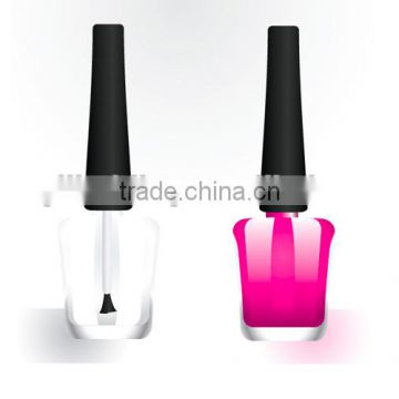 China Manufacture Glass bottle empty custom nail polish bottle