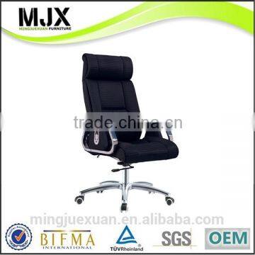 black mesh cover luxury office recliner chair