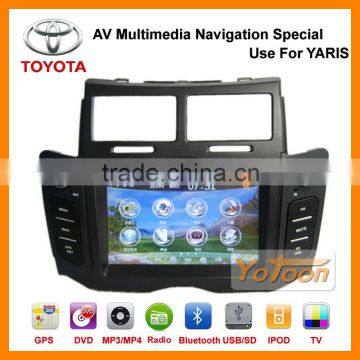 Yotoon Factory Newest 6.2'' GPS Navigation System Car DVD player Special Use for Toyota Yaris