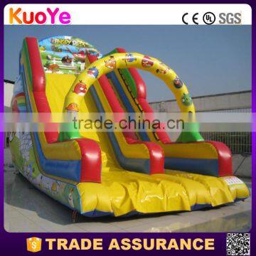 high quality birds theme used inflatable slides for kids